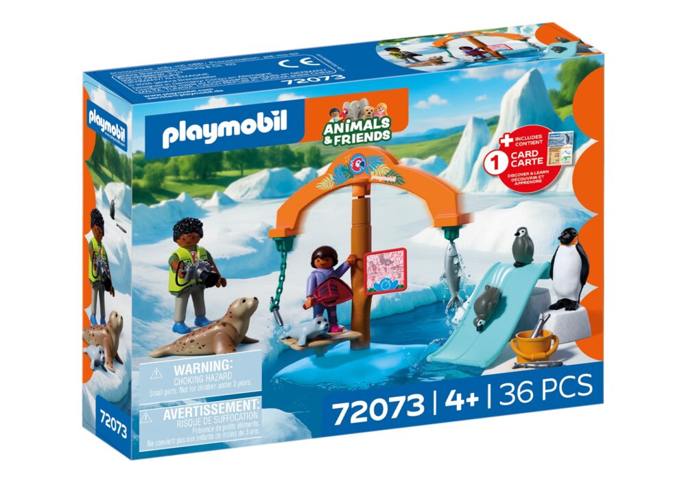 Alternative view of Playmobil 72073 Zoo: Ice Expedition สวนสัตว์ เพนกวินและแมวน้ำ