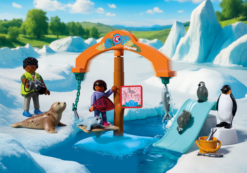 Playmobil 72073 Zoo: Ice Expedition สวนสัตว์ เพนกวินและแมวน้ำ