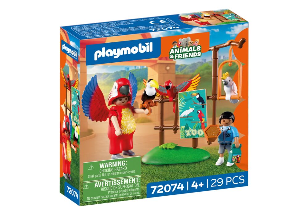 Alternative view of Playmobil 72074 Zoo: Mascot สวนสัตว์ มาสคอตนกแก้ว