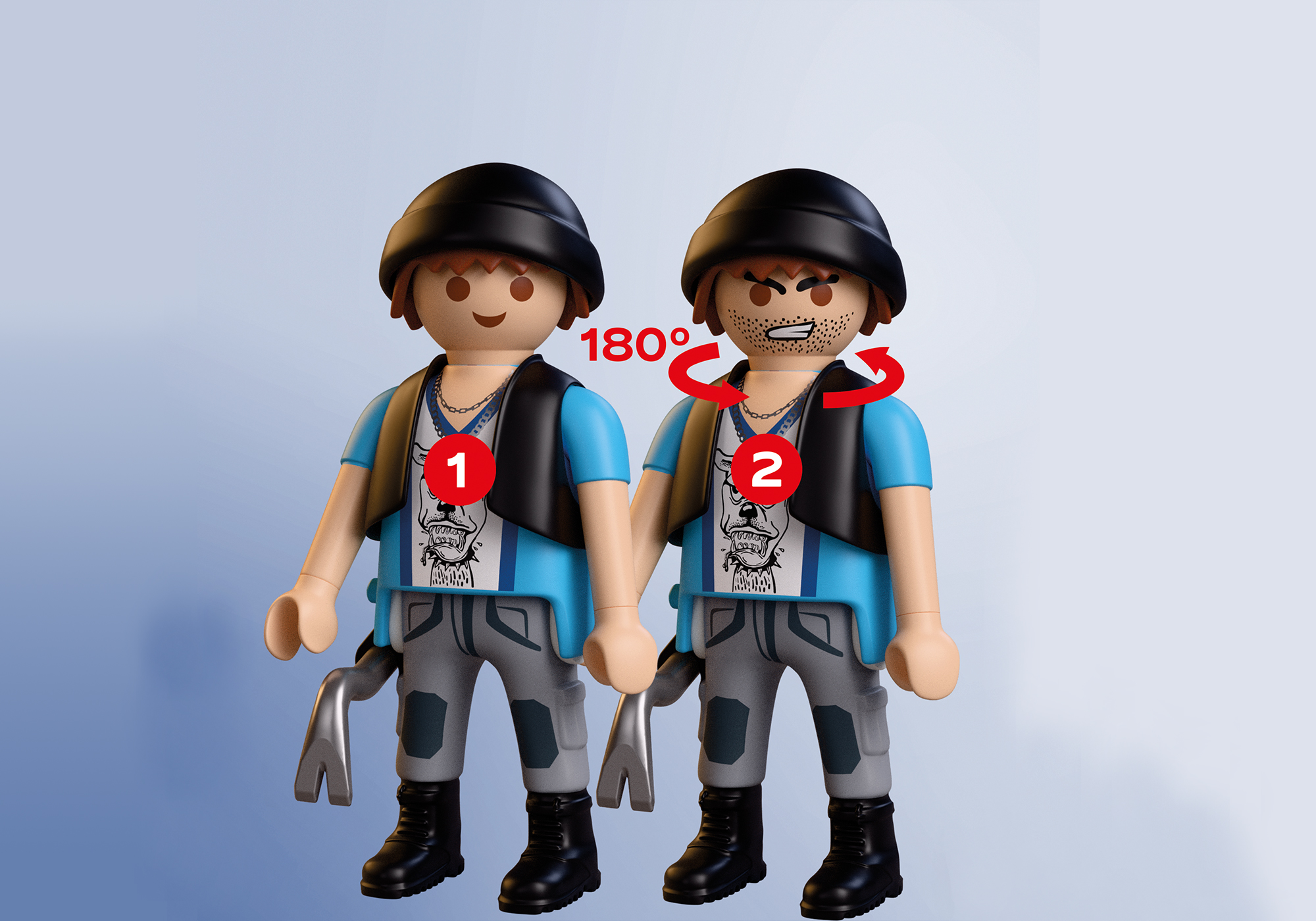 Playmobil 72079 Motorcycle Chase ตำรวจ มอเตอร์ไซค์ไล่ล่าระทึก - Image 6