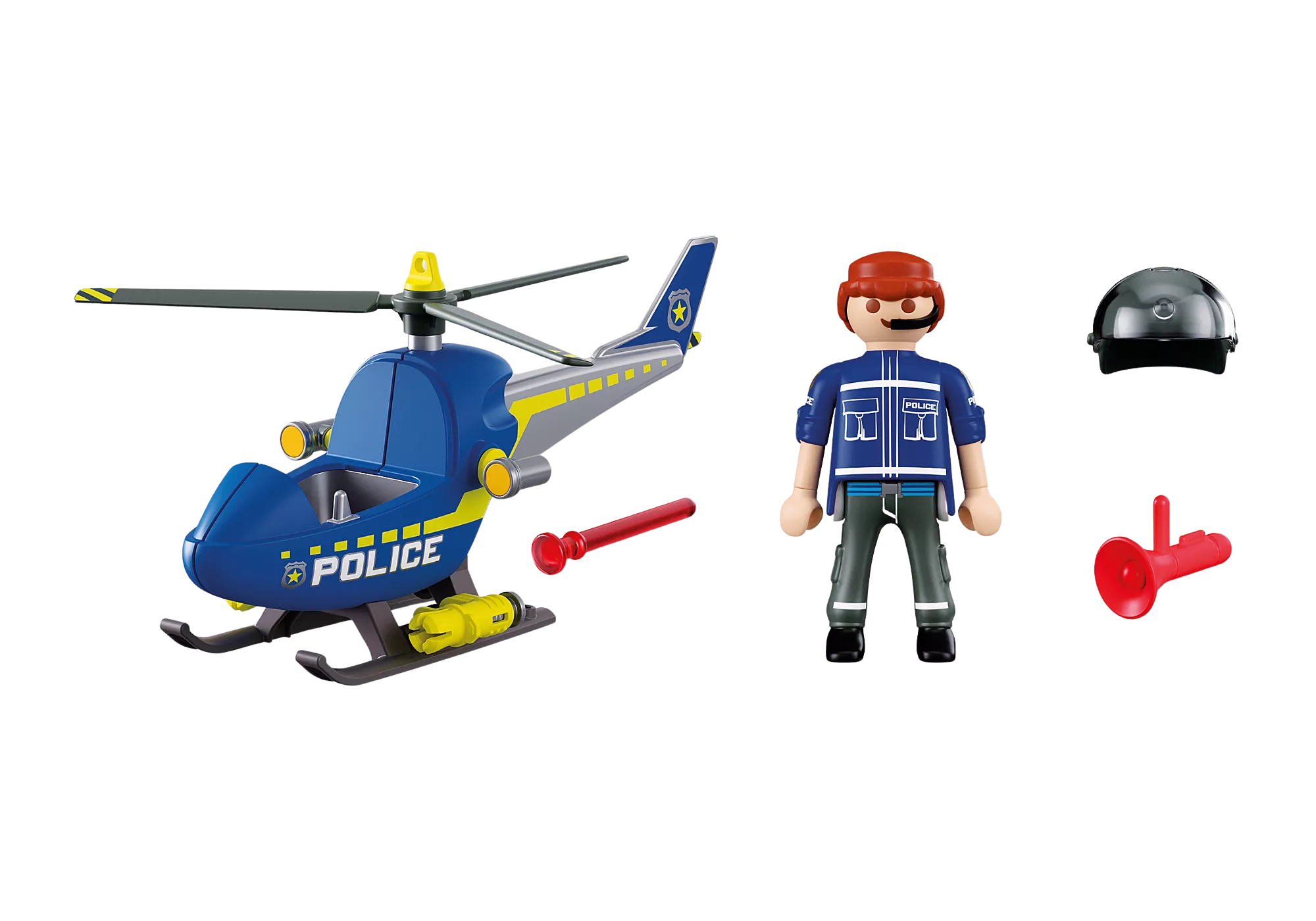 Playmobil 72080 Police Helicopter ตำรวจ เฮลิคอปเตอร์ตำรวจจู่โจม - Image 2