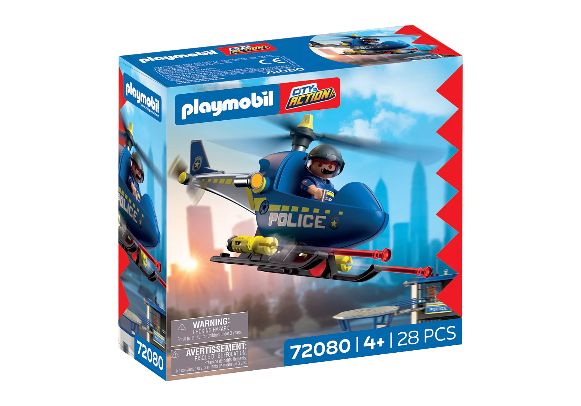 Playmobil 72080 Police Helicopter ตำรวจ เฮลิคอปเตอร์ตำรวจจู่โจม - Image 3