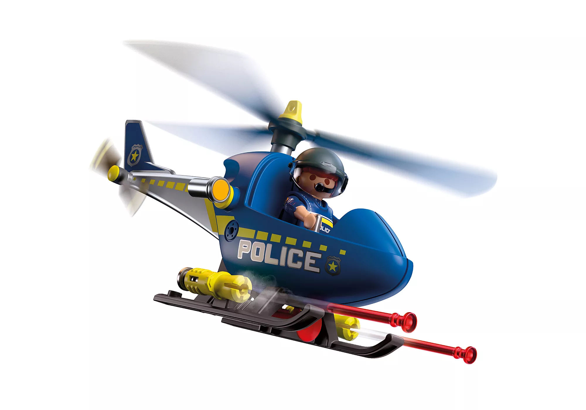 Playmobil 72080 Police Helicopter ตำรวจ เฮลิคอปเตอร์ตำรวจจู่โจม - Image 4