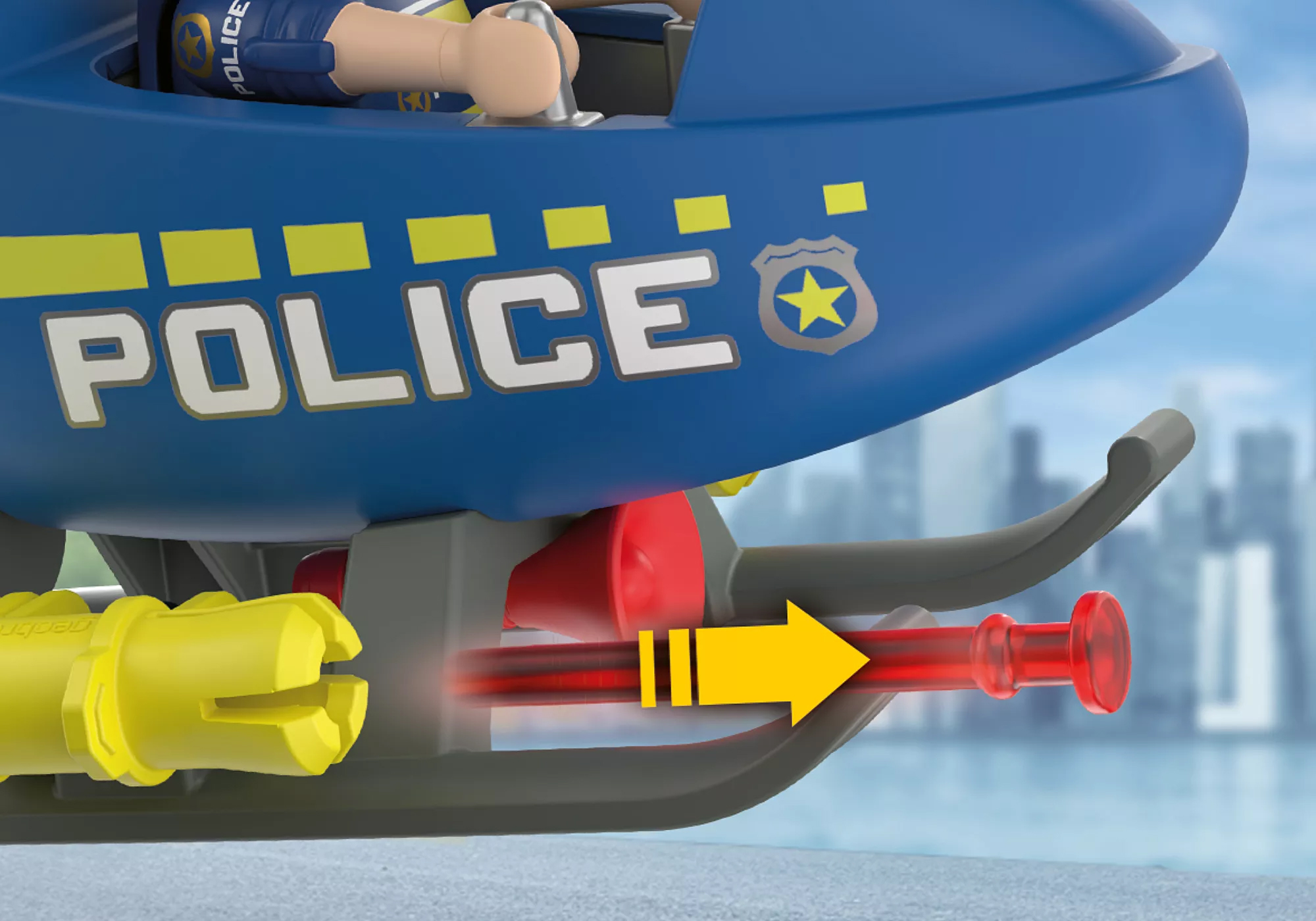 Playmobil 72080 Police Helicopter ตำรวจ เฮลิคอปเตอร์ตำรวจจู่โจม - Image 7