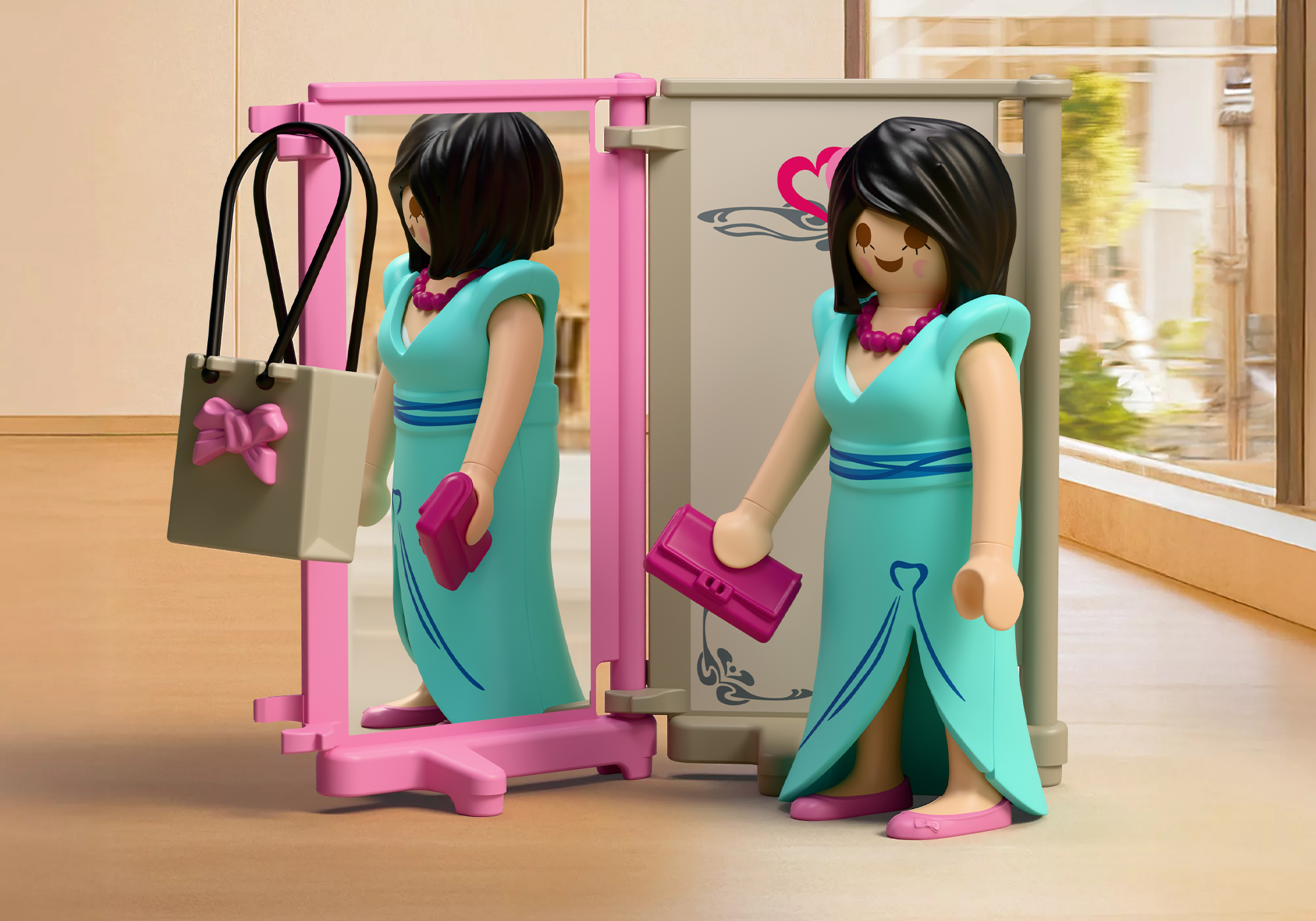 Playmobil 72081 Trendy Fashion Boutique ช๊อปปิ้ง ร้านขายเสื้อผ้าบูติกแฟชั่นสุดชิค - Image 5