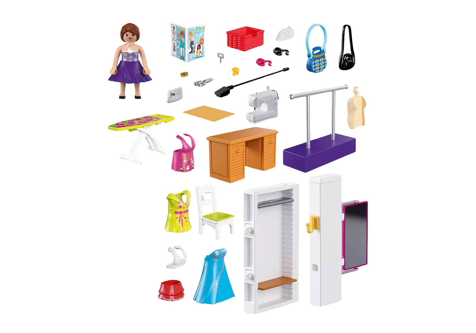Playmobil 72082 Creative Fashion Designer ช๊อปปิ้ง ดีไซน์เนอร์สาวกับสตูดิโอ - Image 3