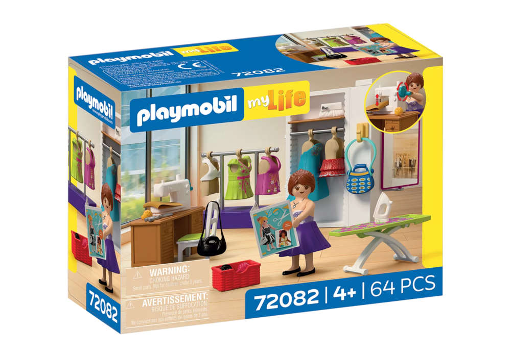 Alternative view of Playmobil 72082 Creative Fashion Designer ช๊อปปิ้ง ดีไซน์เนอร์สาวกับสตูดิโอ