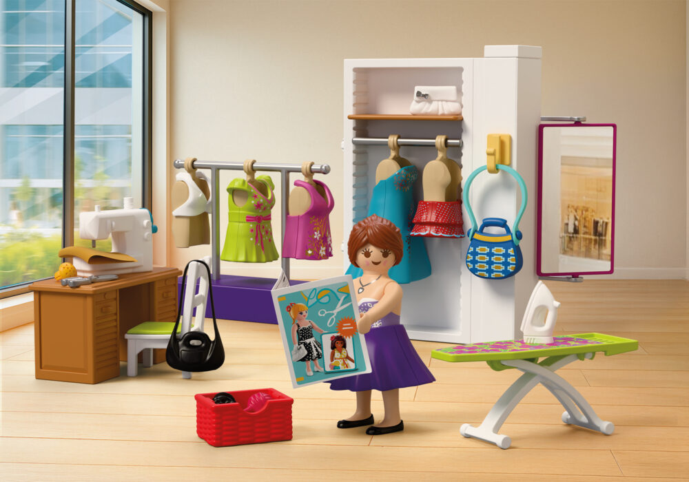Playmobil 72082 Creative Fashion Designer ช๊อปปิ้ง ดีไซน์เนอร์สาวกับสตูดิโอ