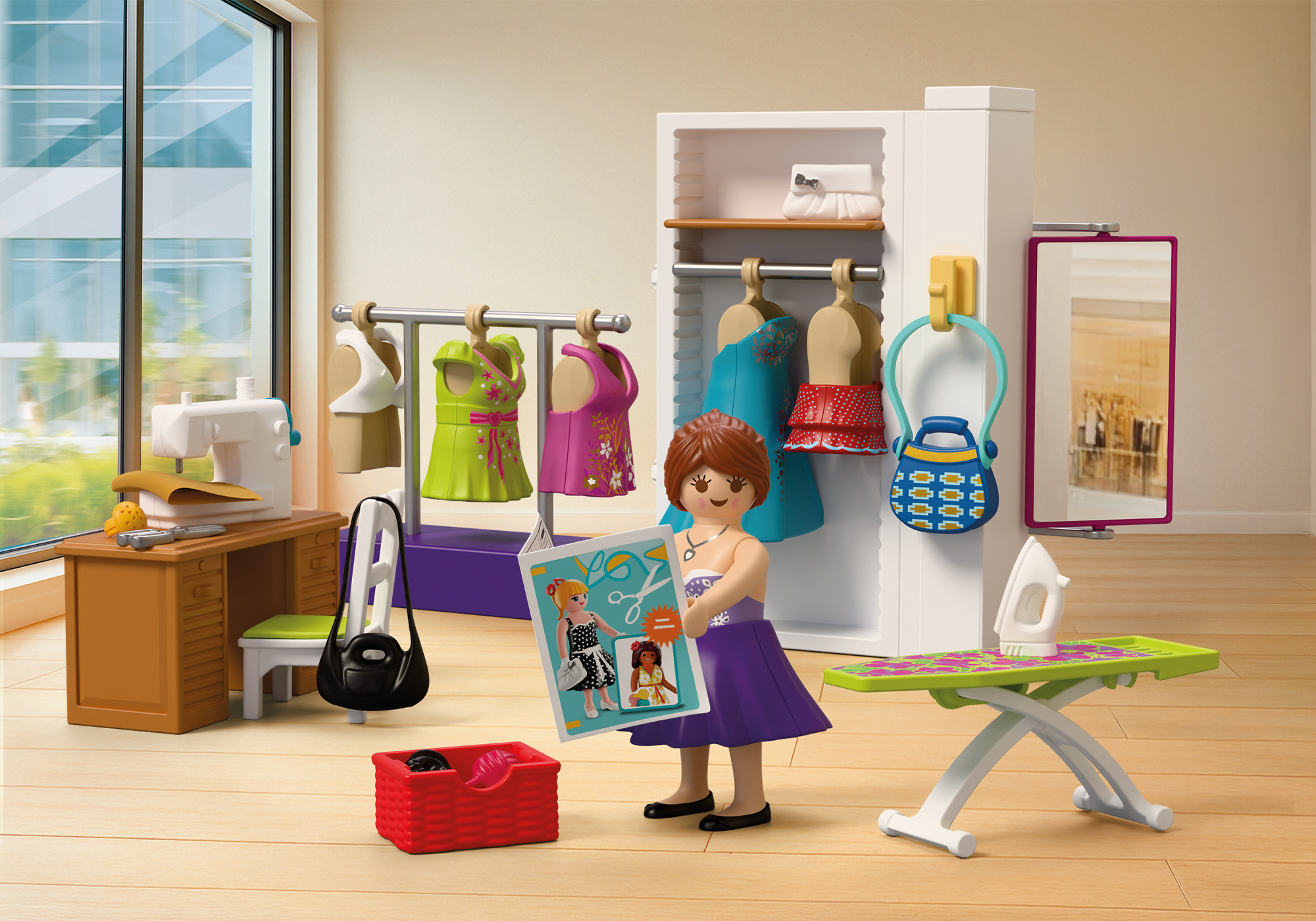 Playmobil 72082 Creative Fashion Designer ช๊อปปิ้ง ดีไซน์เนอร์สาวกับสตูดิโอ