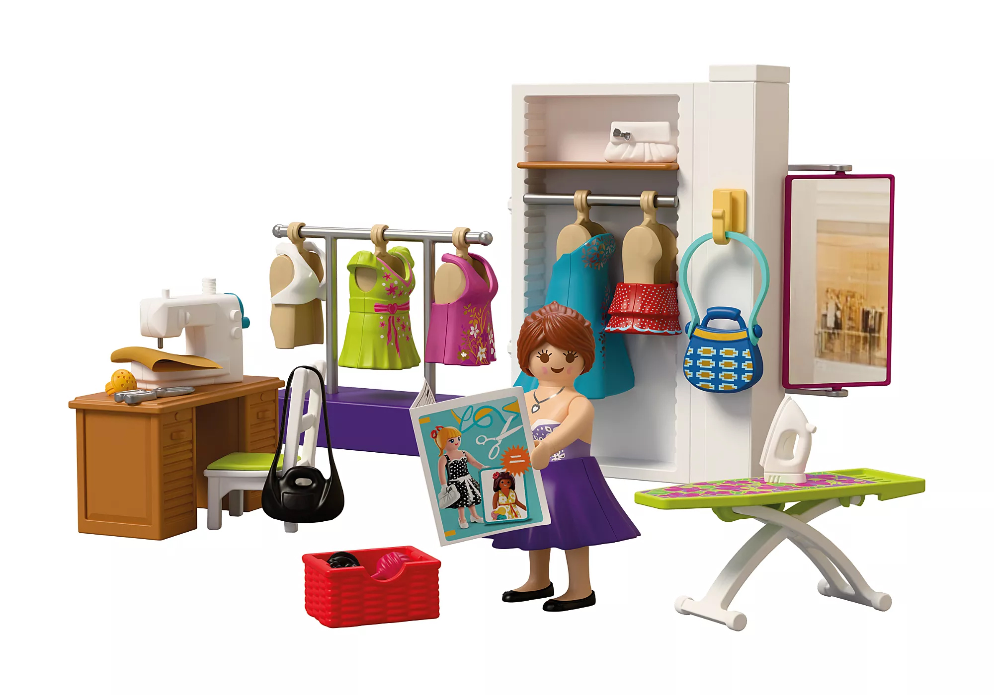 Playmobil 72082 Creative Fashion Designer ช๊อปปิ้ง ดีไซน์เนอร์สาวกับสตูดิโอ - Image 4