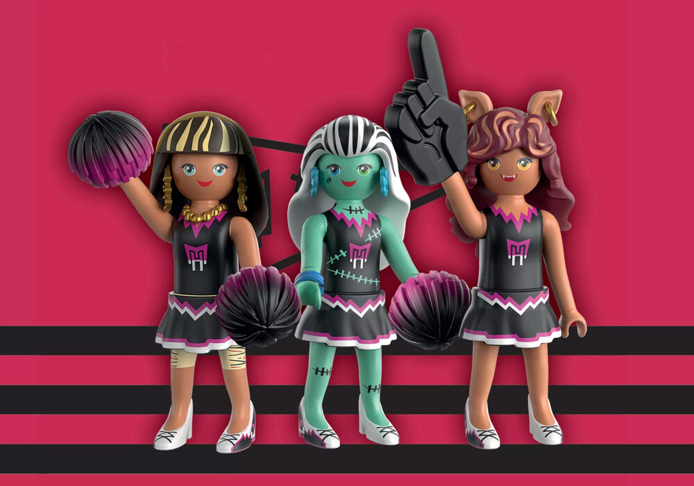 Playmobil 71992 Monster High Fear Squad ของเล่นบทบาทสมมติ มอนสเตอร์ไฮ แก๊งสาวเชียร์ลีดเดอร์
