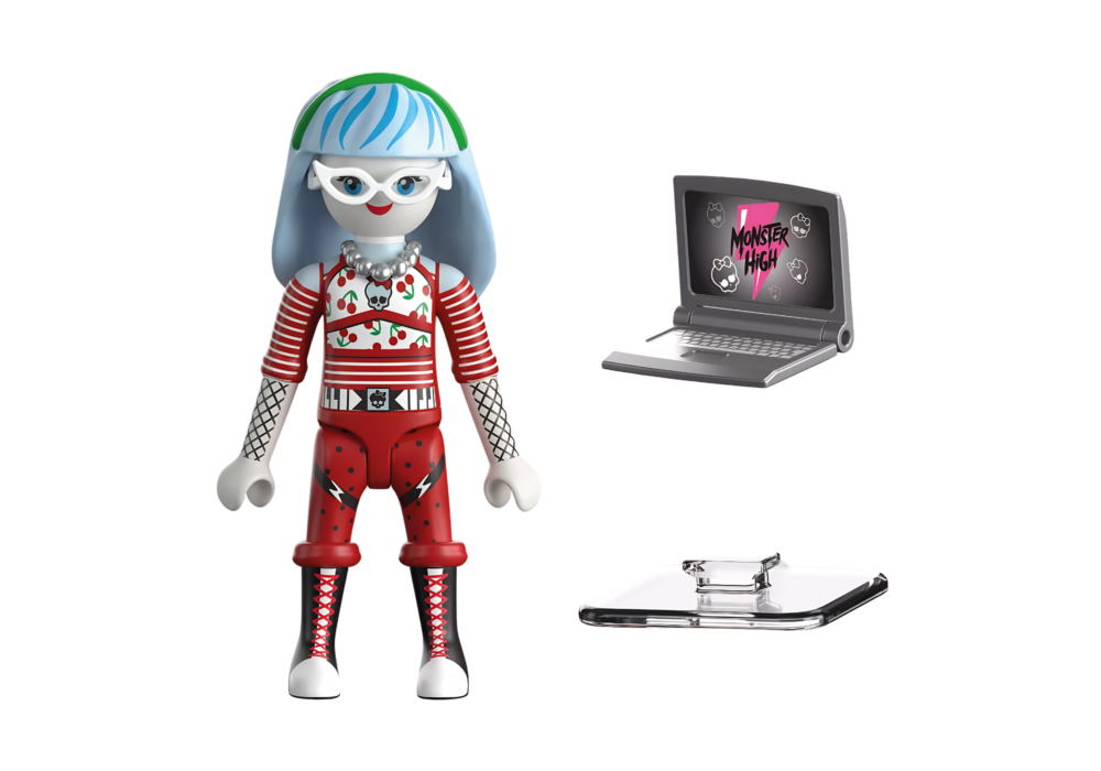 Alternative view of Playmobil 71997 Monster High Ghoulia Yelps ของเล่นบทบาทสมมติ มอนสเตอร์ไฮ กูลเลีย เยลป์ส