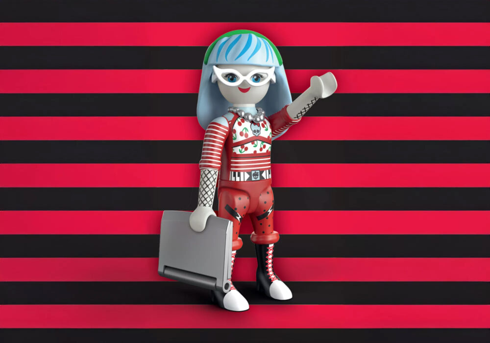 Playmobil 71997 Monster High Ghoulia Yelps ของเล่นบทบาทสมมติ มอนสเตอร์ไฮ กูลเลีย เยลป์ส