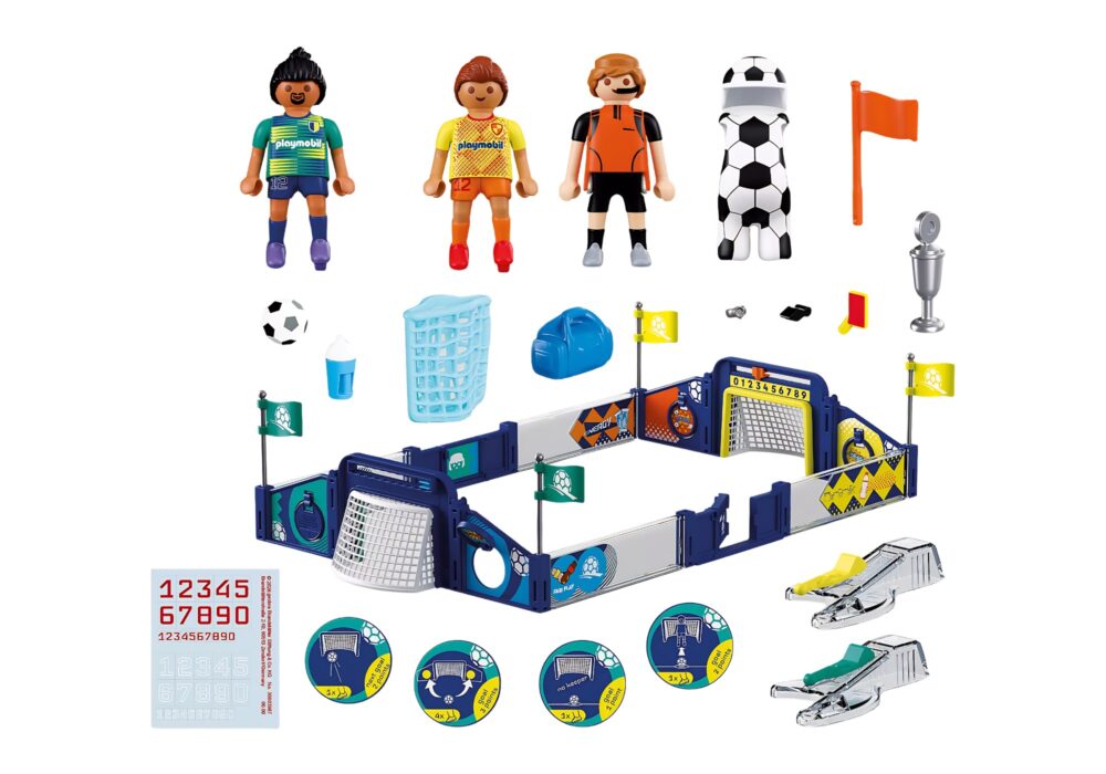 Alternative view of Playmobil 72056 Soccer Arena ของเล่นบทบาทสมมติ ฟุตบอล สนามฟุตบอล