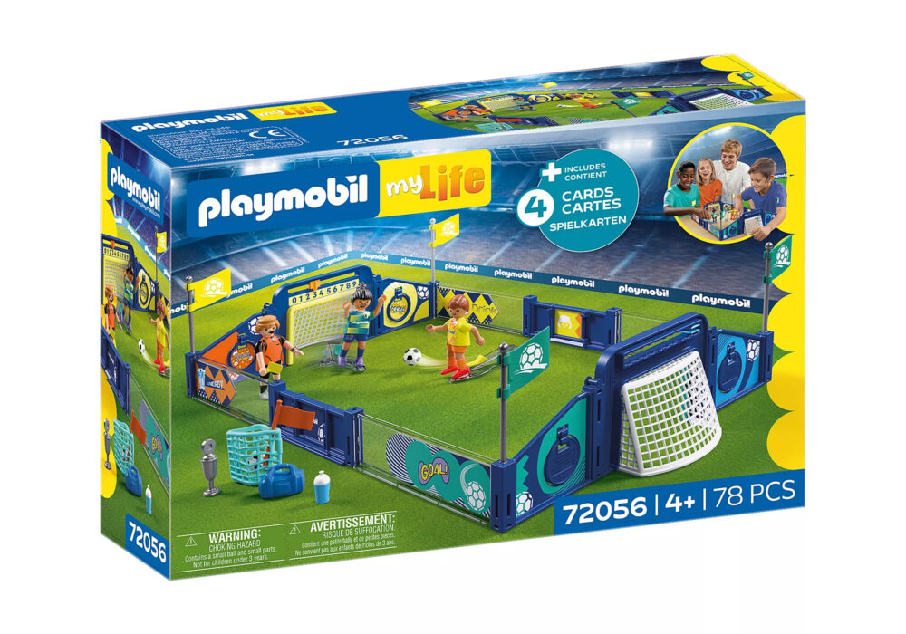 Playmobil 72056 Soccer Arena ของเล่นบทบาทสมมติ ฟุตบอล สนามฟุตบอล - Image 3