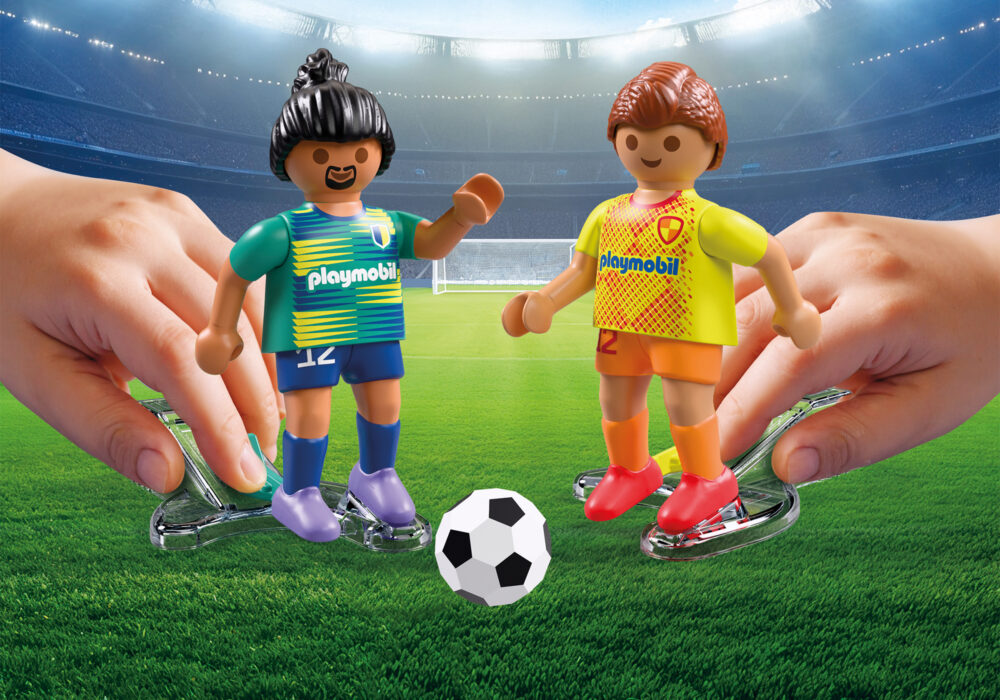 Playmobil 72056 Soccer Arena ของเล่นบทบาทสมมติ ฟุตบอล สนามฟุตบอล - Image 6