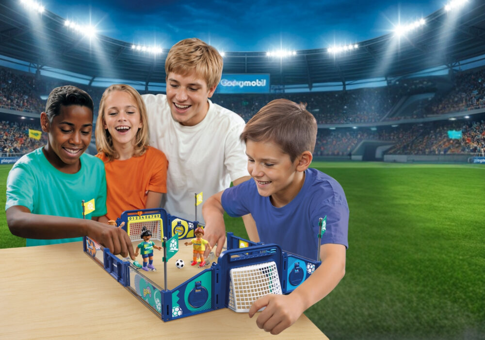 Playmobil 72056 Soccer Arena ของเล่นบทบาทสมมติ ฟุตบอล สนามฟุตบอล - Image 7