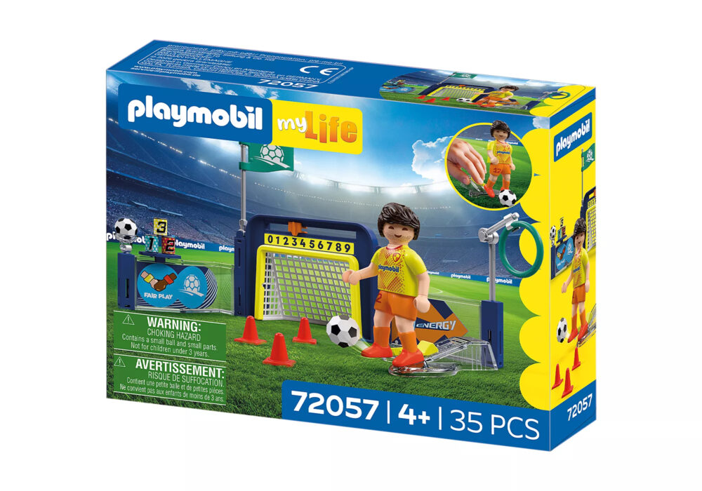 Playmobil 72057 Soccer Training Station ของเล่นบทบาทสมมติ ฟุตบอล สนามฝึกซ้อมฟุตบอล - Image 3