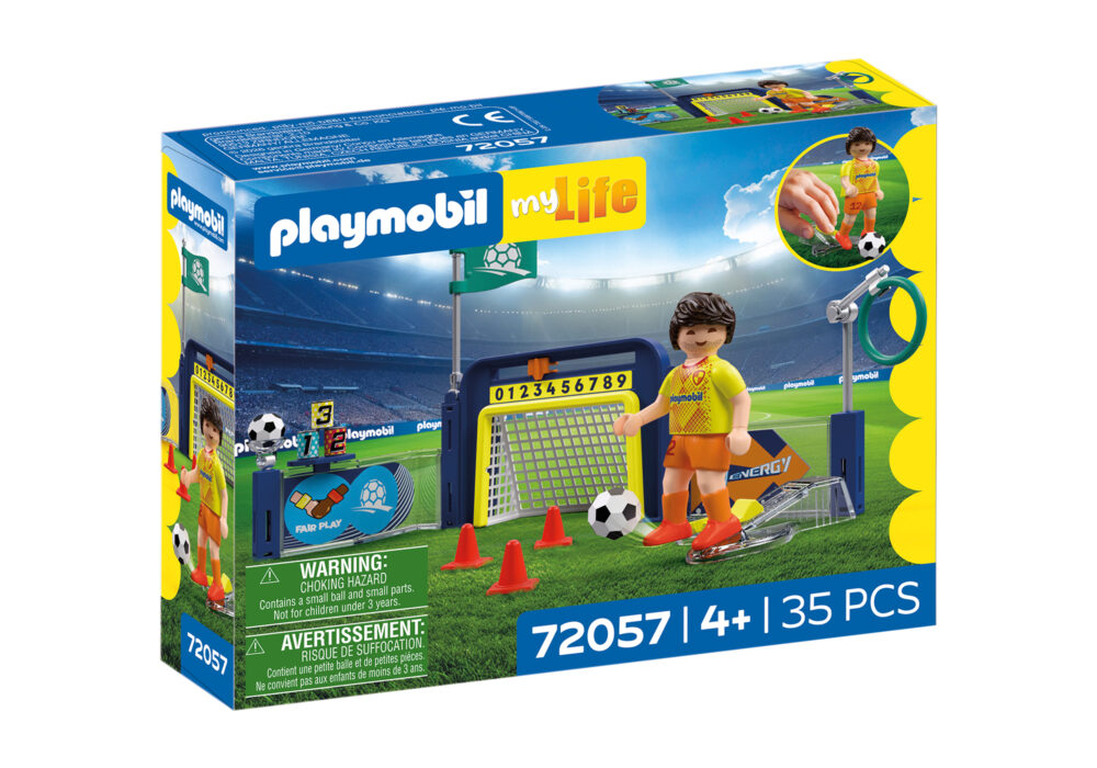 Playmobil 72057 Soccer Training Station ของเล่นบทบาทสมมติ ฟุตบอล สนามฝึกซ้อมฟุตบอล - Image 4