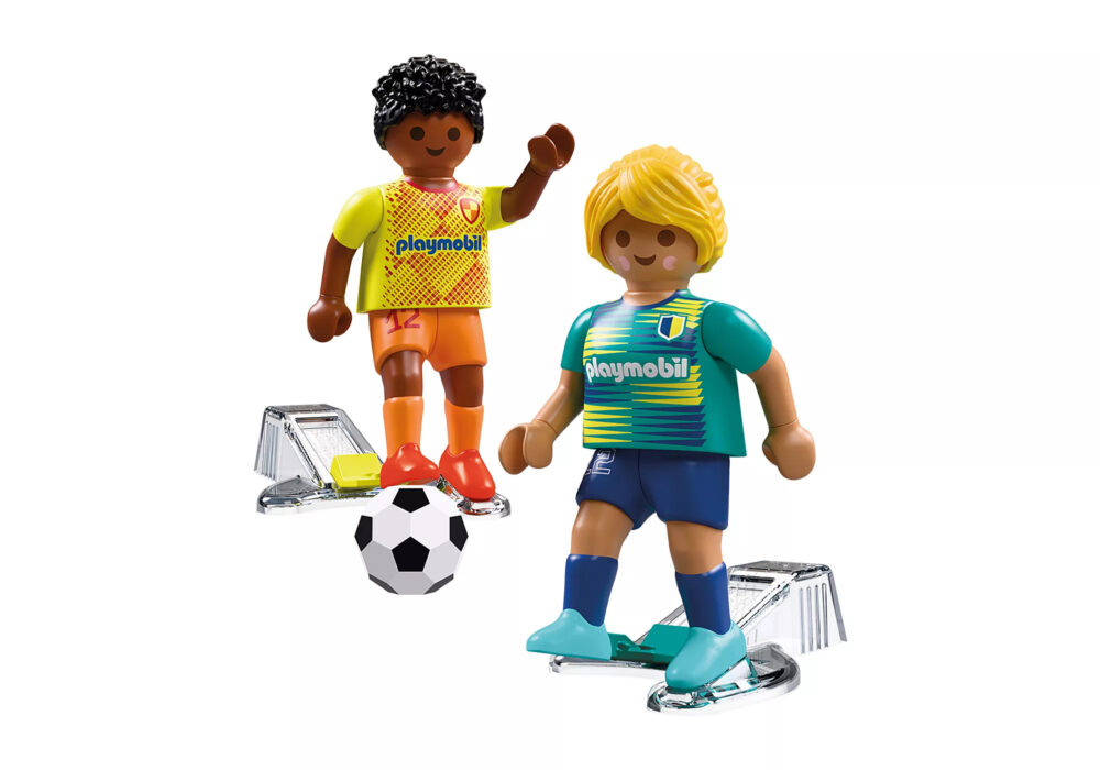 Playmobil 72058 Soccer Players ของเล่นบทบาทสมมติ ฟุตบอล ฟิกเกอร์นักฟุตบอล - Image 4
