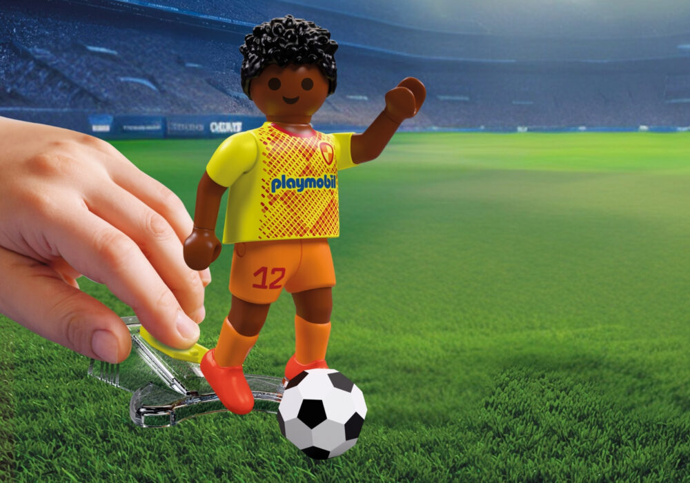 Playmobil 72058 Soccer Players ของเล่นบทบาทสมมติ ฟุตบอล ฟิกเกอร์นักฟุตบอล - Image 5