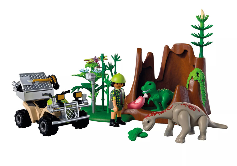 Playmobil 72069 Dino Hideaway ของเล่นบทบาทสมมติ โปรโมแพ็ค ที่ซ่อนไดโนเสาร์ - Image 4
