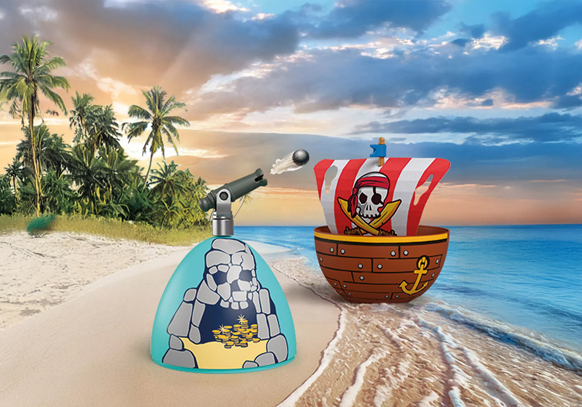 Playmobil 72100 Play Egg: Pirates ของเล่นบทบาทสมมติ ไข่ของเล่น โจรสลัด - Image 4