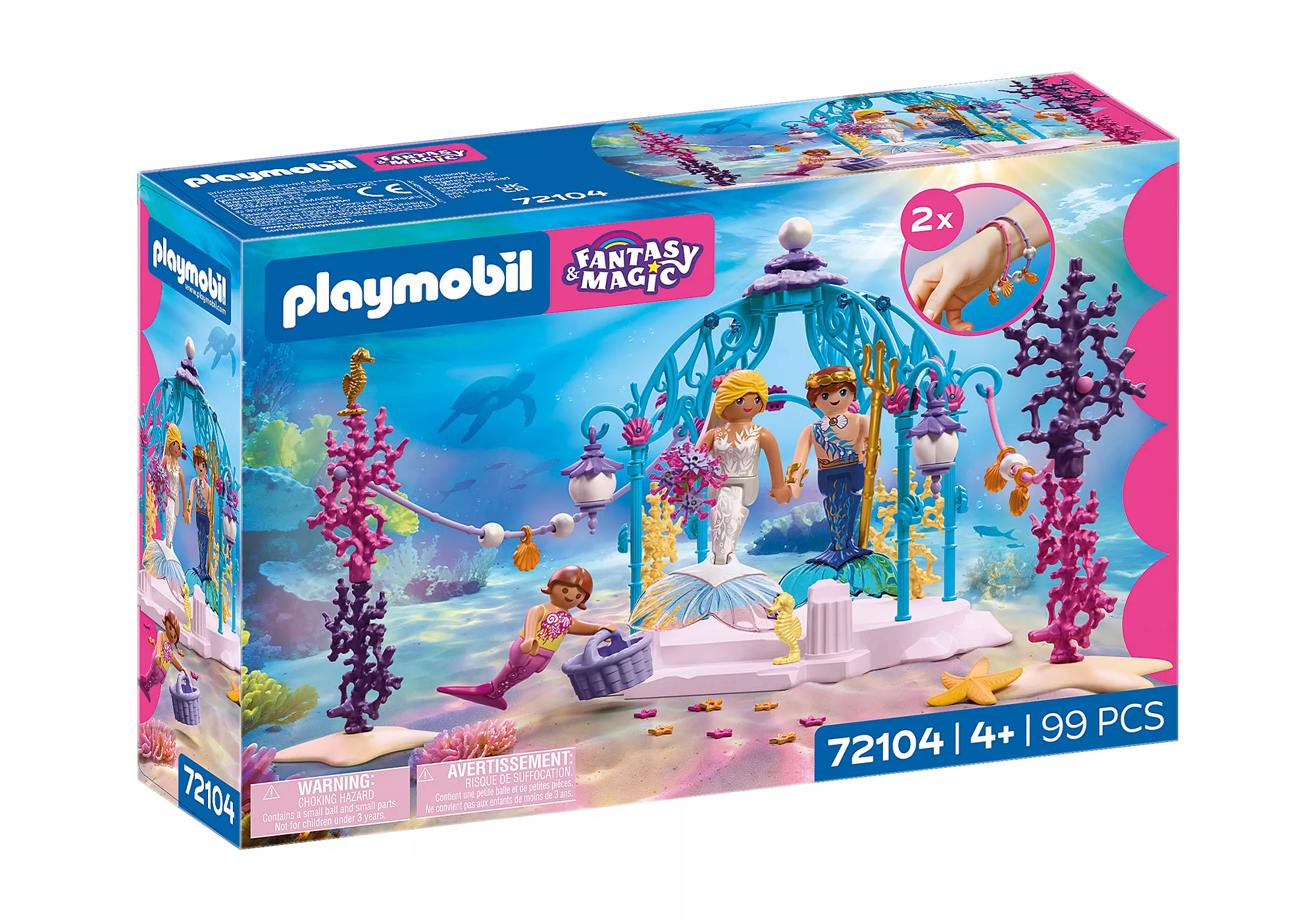 Playmobil 72104 Underwater Wedding ของเล่นบทบาทสมมติ เมอร์เมด งานแต่งงานใต้ทะเล - Image 3