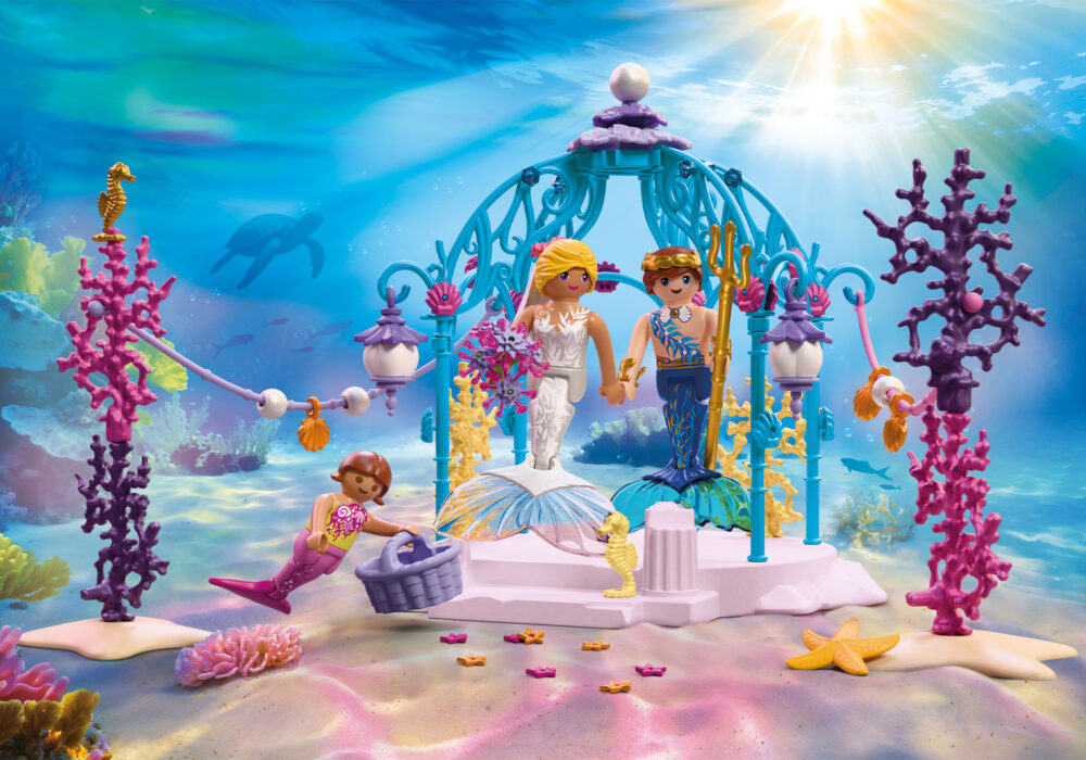 Playmobil 72104 Underwater Wedding ของเล่นบทบาทสมมติ เมอร์เมด งานแต่งงานใต้ทะเล