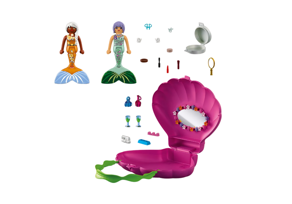 Alternative view of Playmobil 72105 Mermaid Shell Bag ของเล่นบทบาทสมมติ เมอร์เมด เปลือกหอยนางเงือก