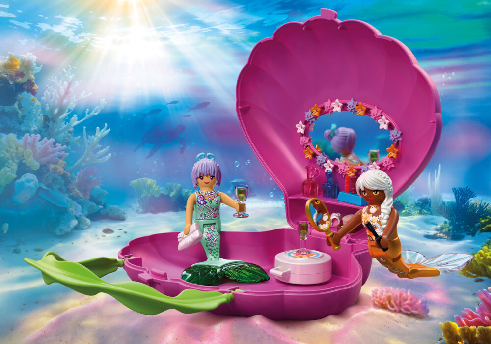 Playmobil 72105 Mermaid Shell Bag ของเล่นบทบาทสมมติ เมอร์เมด เปลือกหอยนางเงือก