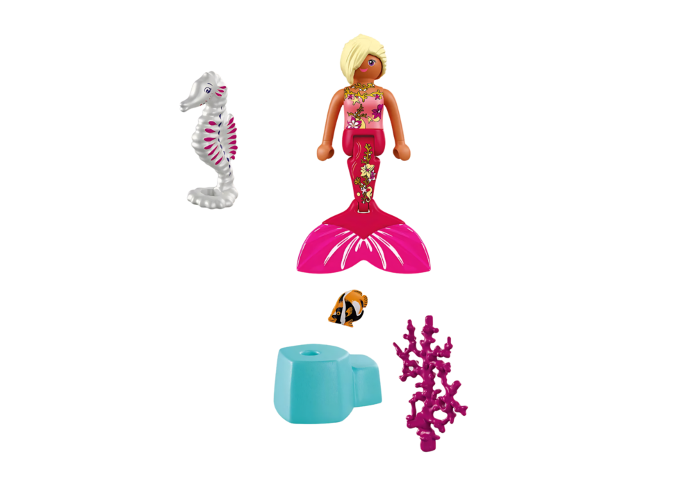 Alternative view of Playmobil 72109 Mermaid with Seahorse ของเล่นบทบาทสมมติ เมอร์เมด นางเงือกกับม้าน้ำ