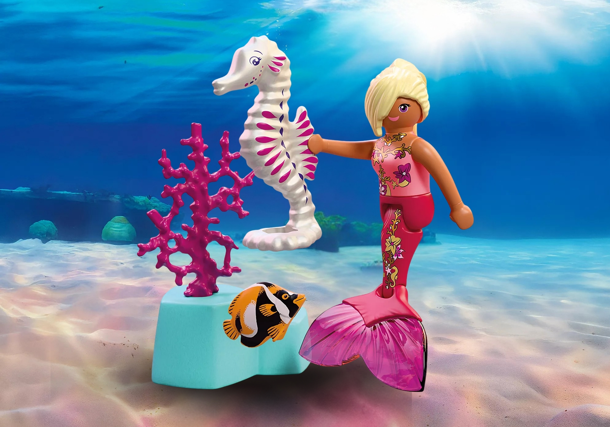 Playmobil 72109 Mermaid with Seahorse ของเล่นบทบาทสมมติ เมอร์เมด นางเงือกกับม้าน้ำ