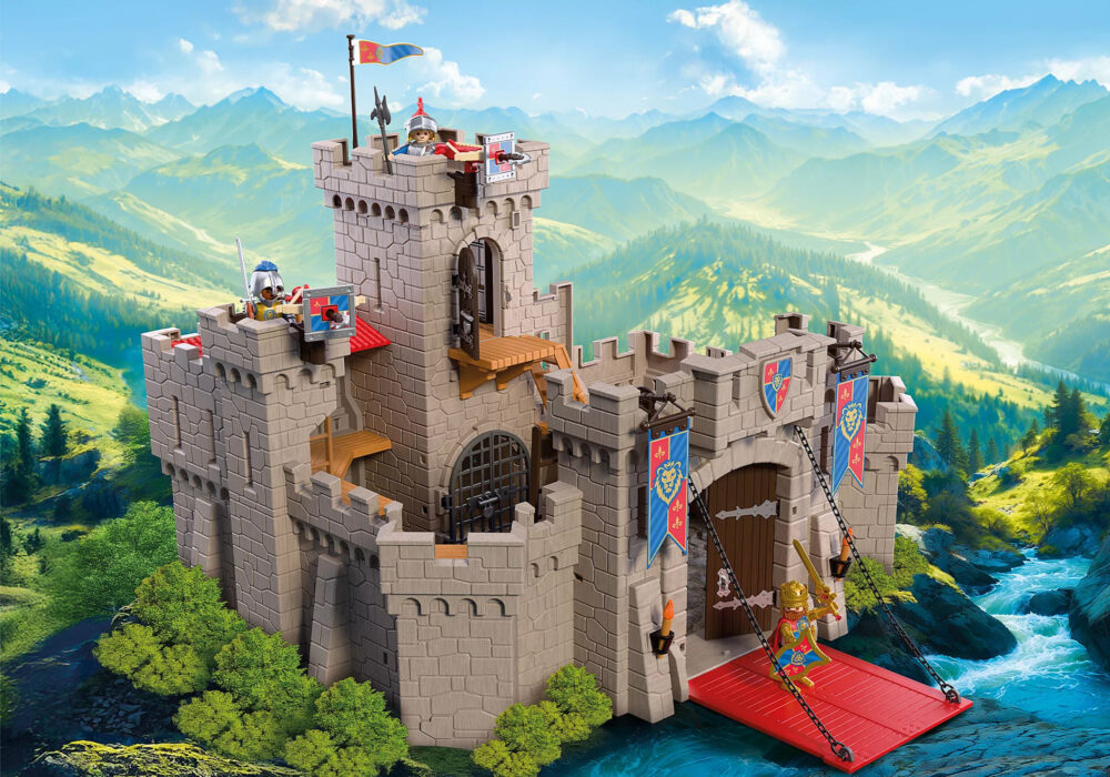 Playmobil 72112 Large Lion Knights Castle ของเล่นบทบาทสมมติ อัศวิน ปราสาทอัศวินสิงโต - Image 5