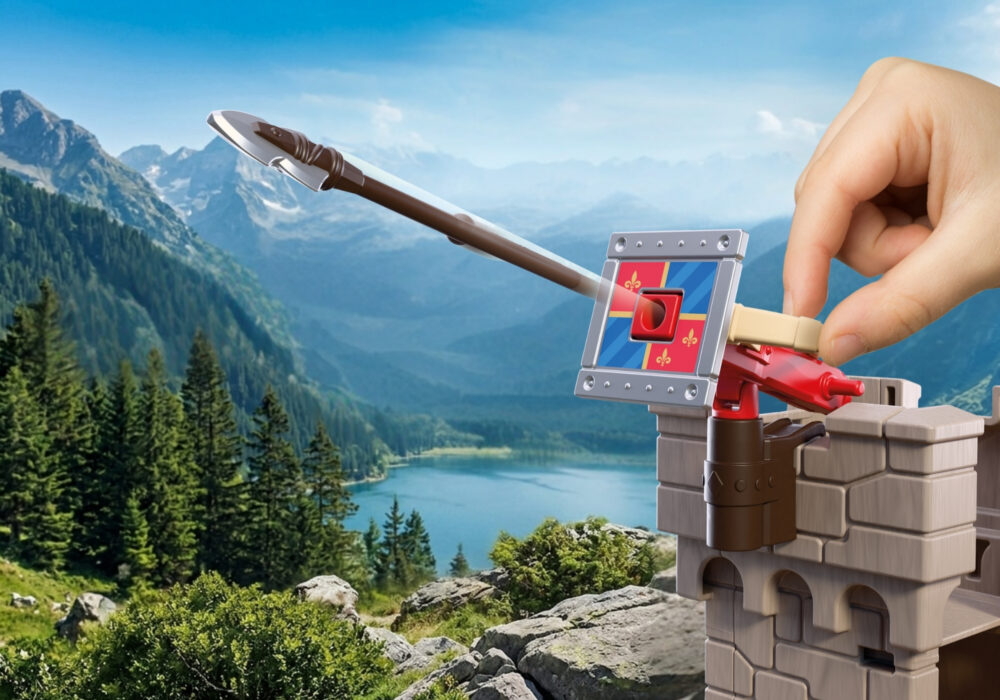 Playmobil 72112 Large Lion Knights Castle ของเล่นบทบาทสมมติ อัศวิน ปราสาทอัศวินสิงโต - Image 6