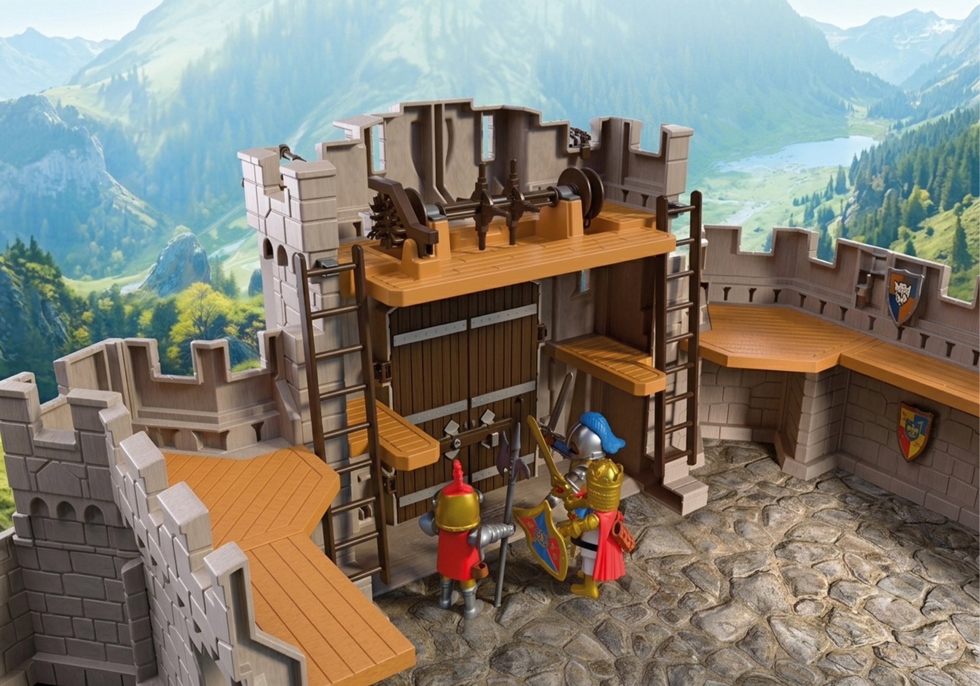 Playmobil 72112 Large Lion Knights Castle ของเล่นบทบาทสมมติ อัศวิน ปราสาทอัศวินสิงโต - Image 9