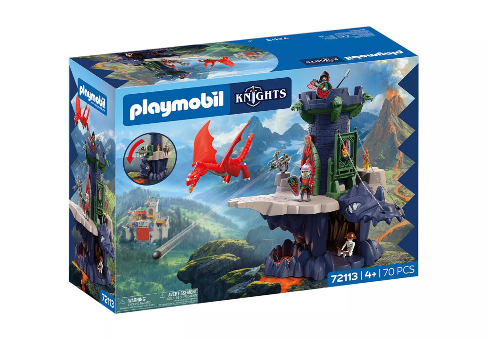 Playmobil 72113 Dragon Knights Tower ของเล่นบทบาทสมมติ อัศวิน หอคอยอัศวินมังกร - Image 3