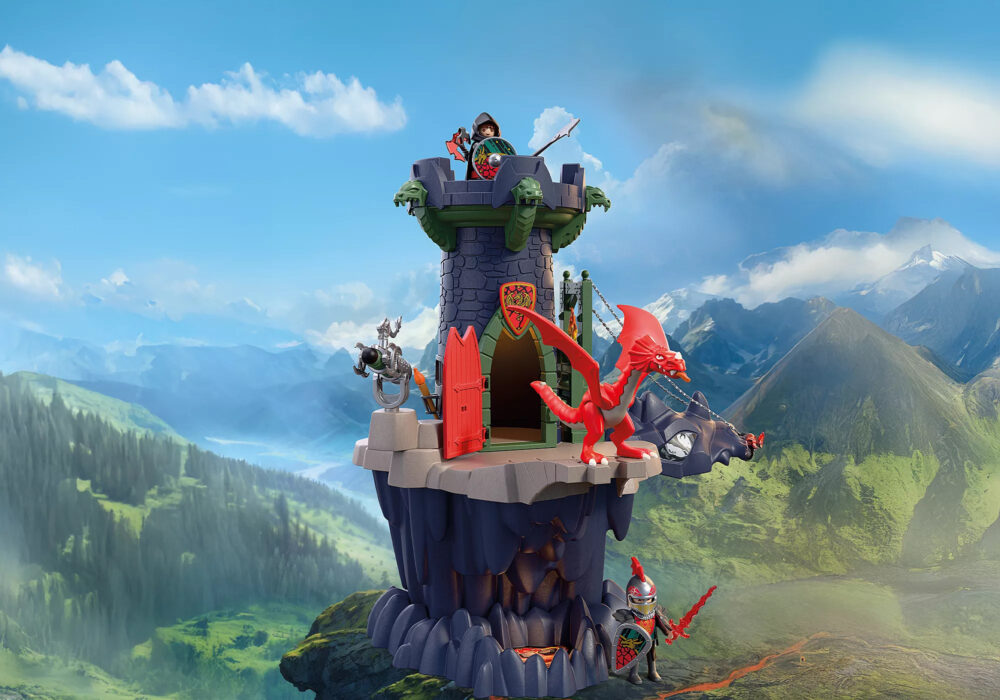 Playmobil 72113 Dragon Knights Tower ของเล่นบทบาทสมมติ อัศวิน หอคอยอัศวินมังกร - Image 5