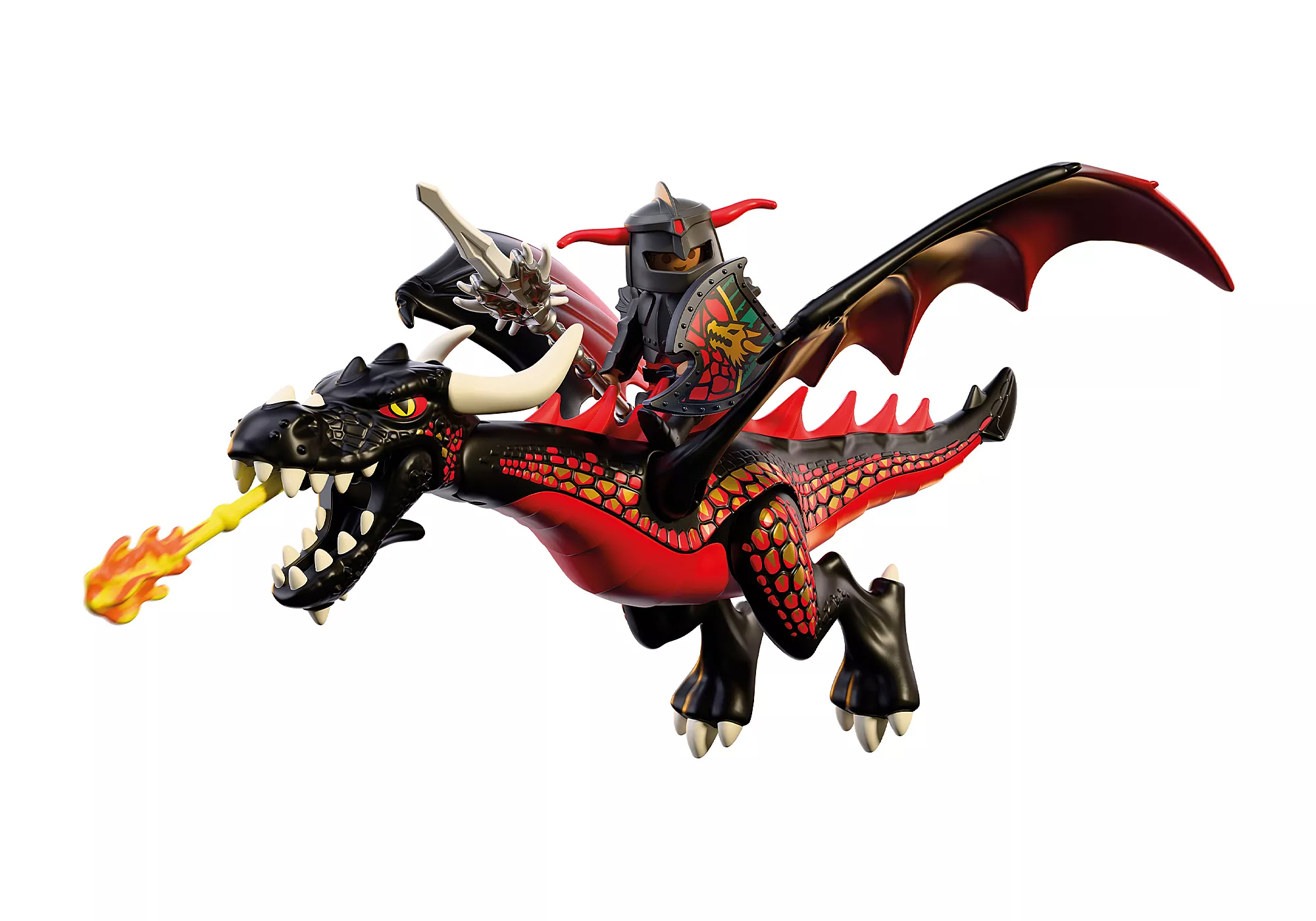 Playmobil 72114 Black Dragon ของเล่นบทบาทสมมติ อัศวิน อัศวินมังกรดำ - Image 4