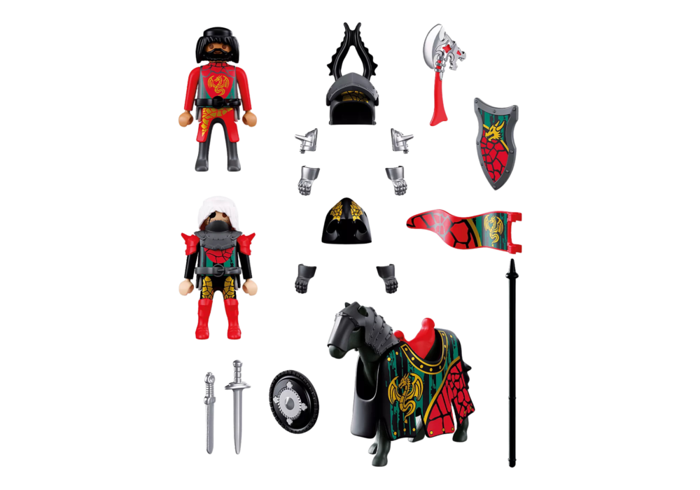 Playmobil 72118 Dragon Knight Leader ของเล่นบทบาทสมมติ อัศวิน ผู้นำอัศวินมังกร - Image 2
