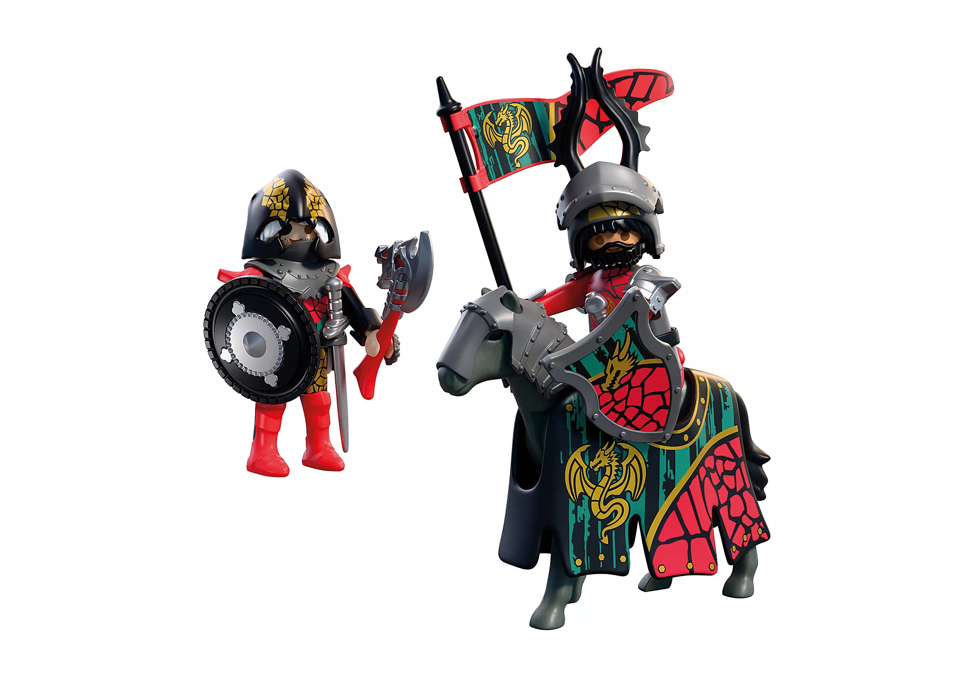 Playmobil 72118 Dragon Knight Leader ของเล่นบทบาทสมมติ อัศวิน ผู้นำอัศวินมังกร - Image 4