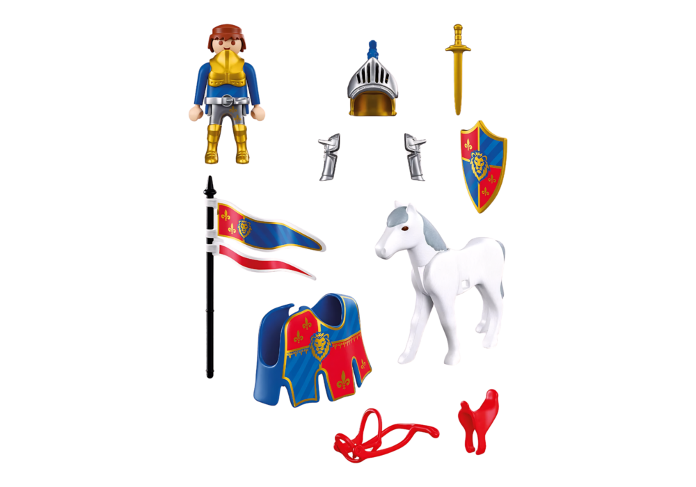 Playmobil 72119 Lion Knight Leader ของเล่นบทบาทสมมติ อัศวิน ผู้นำอัศวินสิงโต - Image 2