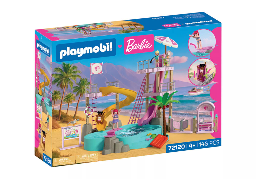 Playmobil 72120 Barbie Waterpark ของเล่นบทบาทสมมติ บาร์บี้ สวนน้ำแสนสนุก - Image 3