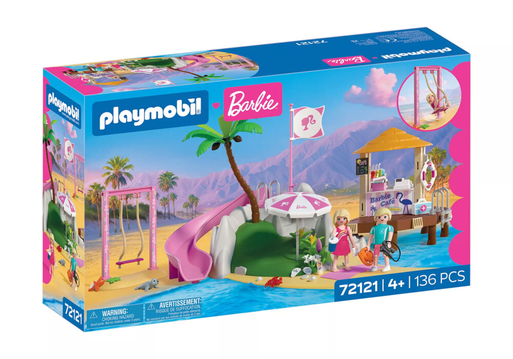 Playmobil 72121 Barbie Beach Café ของเล่นบทบาทสมมติ บาร์บี้ คาเฟ่ริมหาด - Image 3
