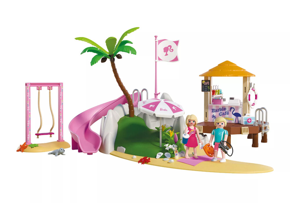 Playmobil 72121 Barbie Beach Café ของเล่นบทบาทสมมติ บาร์บี้ คาเฟ่ริมหาด - Image 4