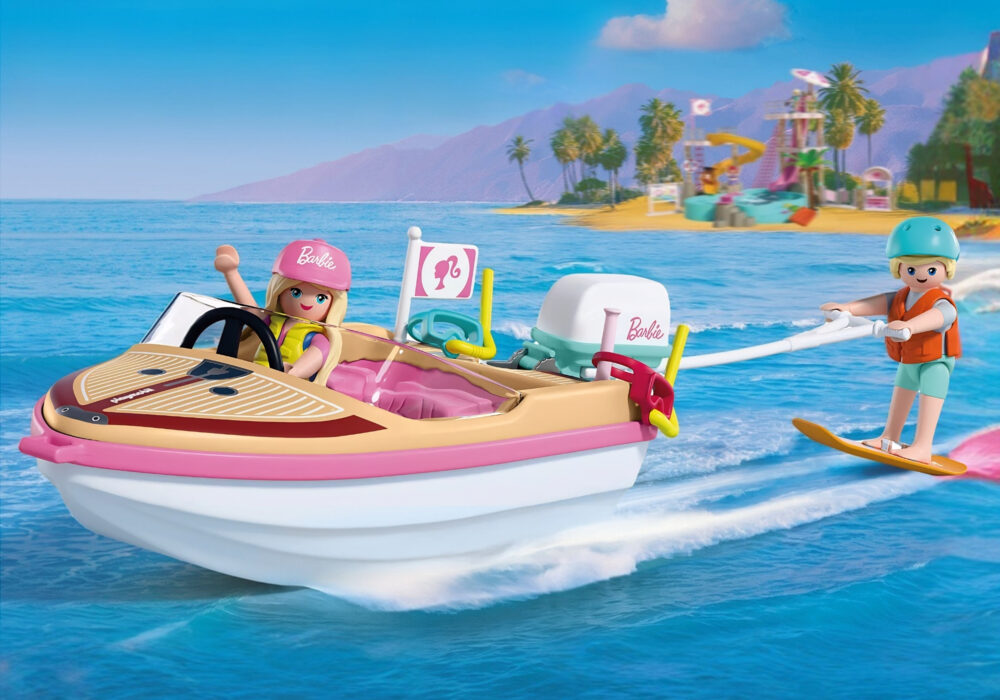 Playmobil 72122 Barbie Adventure Boat ของเล่นบทบาทสมมติ บาร์บี้ เรือสปีดโบ๊ทท่องทะเล