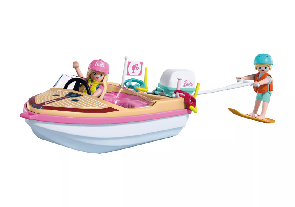 Playmobil 72122 Barbie Adventure Boat ของเล่นบทบาทสมมติ บาร์บี้ เรือสปีดโบ๊ทท่องทะเล - Image 4