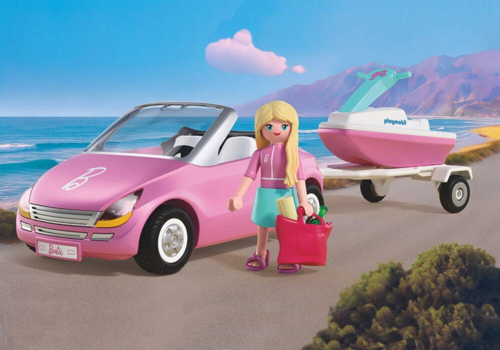 Playmobil 72123 Barbie Convertible ของเล่นบทบาทสมมติ บาร์บี้ รถสปอร์ตบาร์บี้