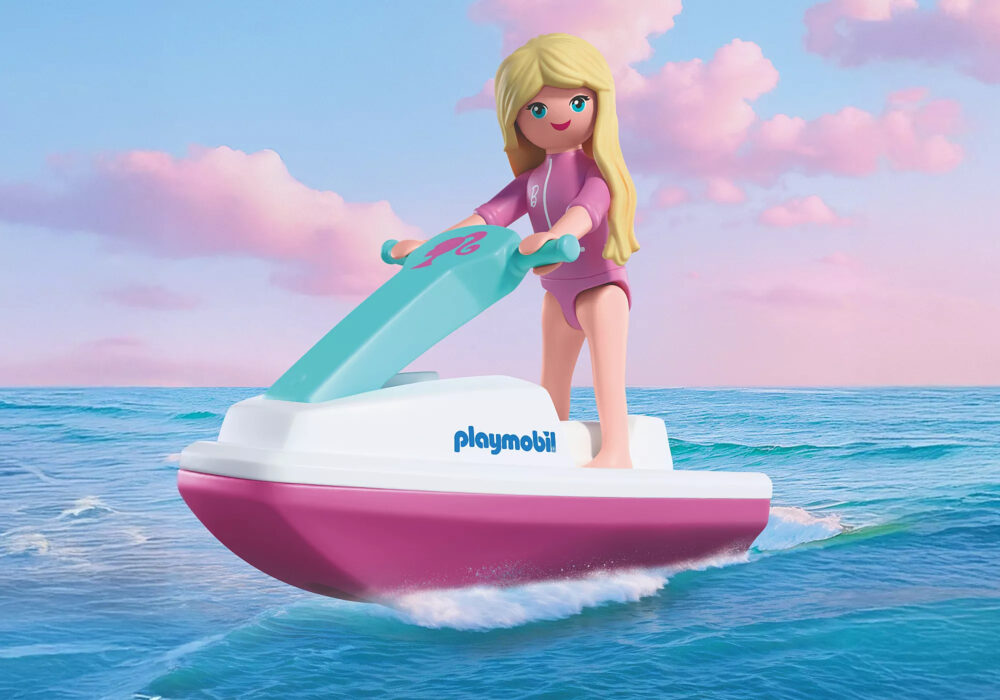 Playmobil 72123 Barbie Convertible ของเล่นบทบาทสมมติ บาร์บี้ รถสปอร์ตบาร์บี้ - Image 7