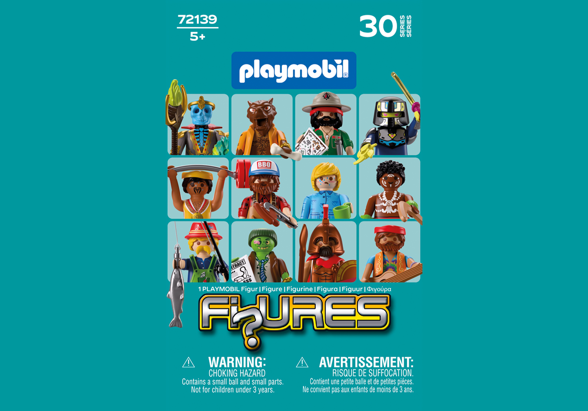 Playmobil 72139 PLAYMOBIL Figures: Boys (Series 30) ของเล่นบทบาทสมมติ ฟิกเกอร์บอย ซีรีย์ 30